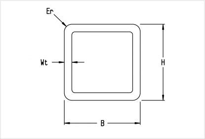 100x100 steel box section|100x100x6.3 shs price.